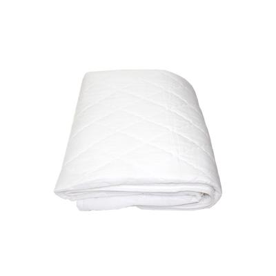 China Soft feel 2021 Custom Full Size Thick Mattress Cotton Polyester Environmental Protection Under Waterproof Bed Pads for sale