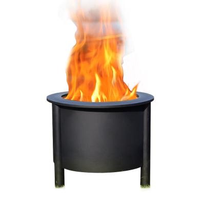 China Stocked Camping Fire Pit Or Wood Burning Bonfire Portable Stove for sale