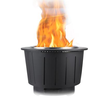 China Outdoor Portable Wood Fire Stocked Cooking Fire Pit Or Chsrcoal BBQ Grills for sale