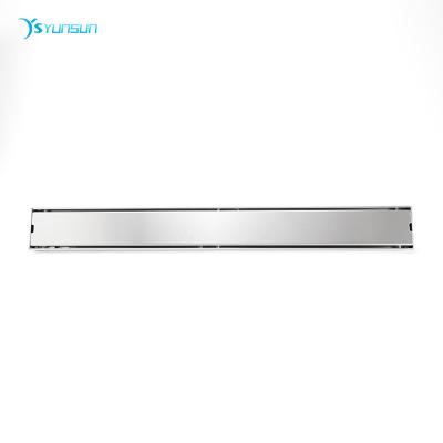 China 304 Stainless Steel Modern Linear Siphon Drain Flange Swimming Pool Grate Grate Drains for sale