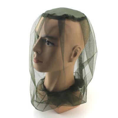 China Lightweight FACE NET Universal Fishing Head Net Hat Summer Bee Bug Insect Mosquito Polyester Mosquito Hunting Camping for sale