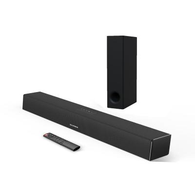 China Blue Home Theater System Best Wireless System Radio Soundbar 2.1ch Woofers Subwoofer TV Home Theater Speakers Tooth Bar Soundbar for sale