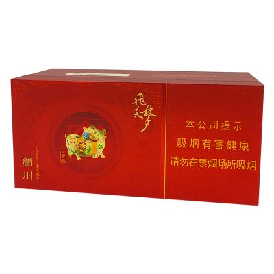 China Disposable or Recycled Materials Custom OEM Corrugated Kraft Paper Packaging Boxes Recycled Cigarette Holder for sale