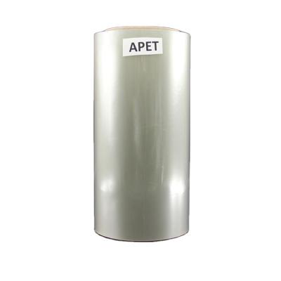 China Hot selling transparent APET moisture proof film soft clear for packing customized size Te koop