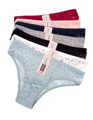 China Factory Custom Low-Waist Women's Cotton/Lace Underwear Pink Panties Shorts Anti-Static for sale