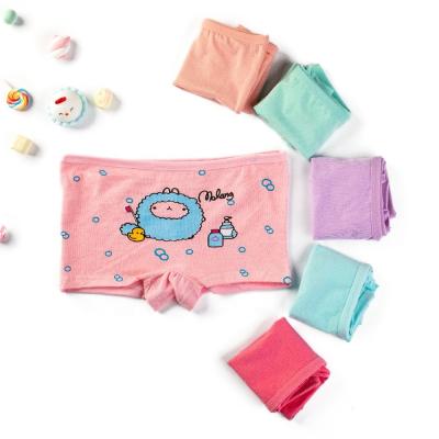 China 2021 Dropshipping Breathable Kids Boylegs Candy Colors Girls Cotton Panties for sale