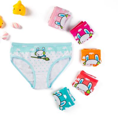 China Breathable Letter Underwear Cartoon Cotton Candy Floral Printed Panties For Ladies for sale