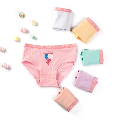 China 2021 Hot Selling Breathable Cotton Panties Kids Girl Children Underwear For Wholesale for sale