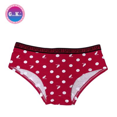 China Wholesale Price Antibacterial Ladies Underwear Underwear Women Dot Panties For Sport Wear Panties Cotton Panties for sale