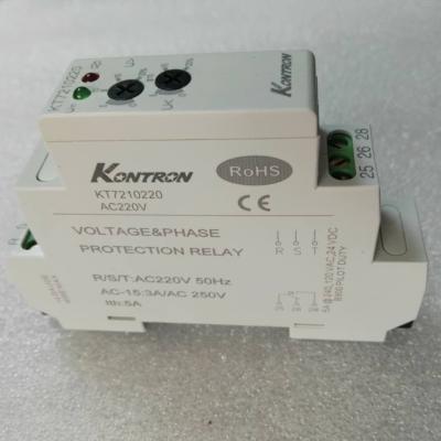 China Kontron 17.5mm Width Sealed Din Rail Mounting KT5210 Multifunction Time Relay for sale