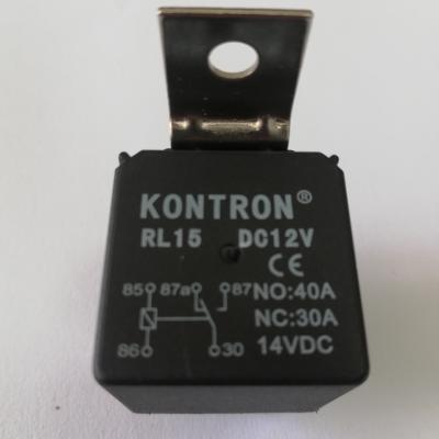 Chine kontron 40A DC12V 24V 5 pin epoxy relay JD1929 30A 24V Automotive CAR RELAY à vendre