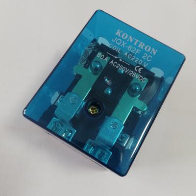 China Dust-cover kontron 80A din-rail mounting power relay zu verkaufen