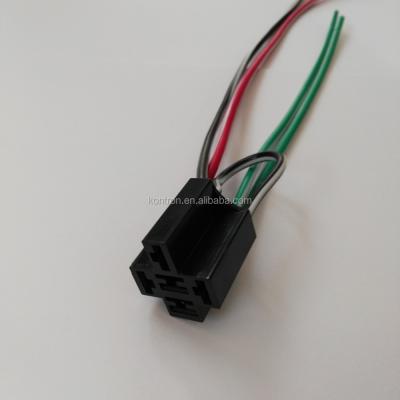 Chine Convenient relay socket 40A 4/5 automatic wiring à vendre