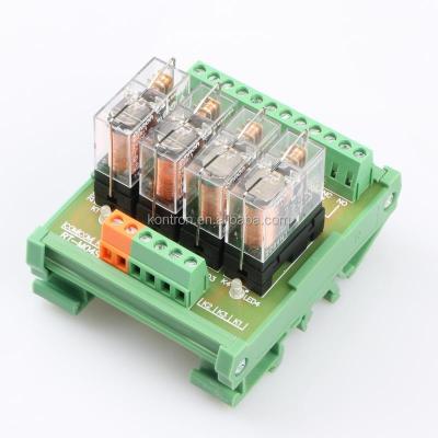 China Kontron multi phase din-rail mounting sealed modular relay for sale