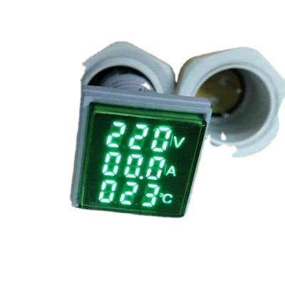 China A/V/T electronic equipment 0-100A/7-480VAC/-30-120C indicating meter for sale