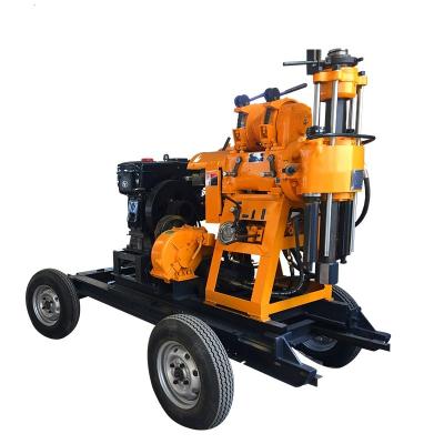 China High Borehole Efficiency XY200 200m Hydraulic Water Well Digging Geological Soil Borehole Rig for sale