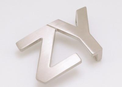 중국 35MM Custom Letter Style Lightweight Stainless Steel Smooth Metal Belt Buckles For Straps 판매용