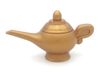 China Custom anti static plastic containers HDPE Halloween Props Black Evil Genie Lamp Souvenir Aladdin Magic Lamp for sale