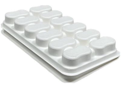 China Color blanco Sostenible Caja de bandeja de café de bagaje No tóxico y seguro para los alimentos de contacto biodegradable EcoPack accesorios con marca personalizada en venta