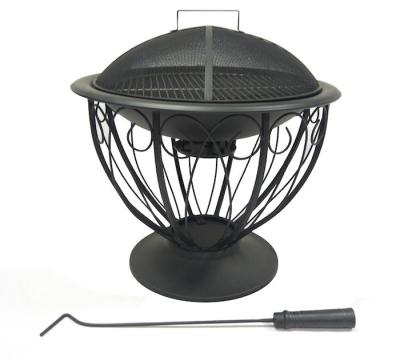 China Stahlgrill des Garten-51*51*53cm grillt amerikanischen Landhausstil zu verkaufen