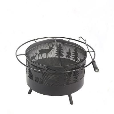 China Metalldraht-Heizung ringsum Edelstahl-Grill-Grills 552*550*550mm zu verkaufen