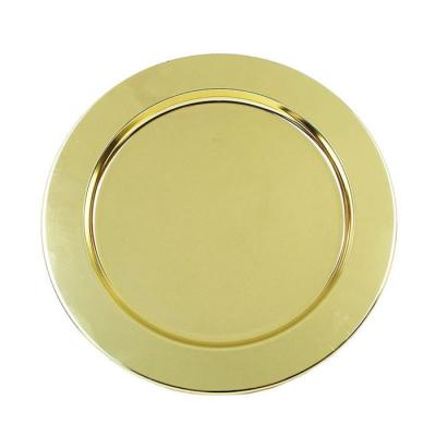 China Bandeja de queso de acero inoxidable del postre de los electrodomésticos 430 nórdicos del metal del estilo los 32.5*0.7CM en venta