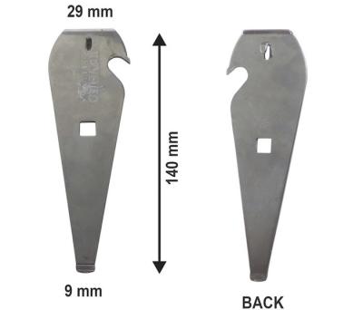 중국 펀치 프레스 스탬핑을 분사기로 닦는 은에 날인하는 140*29MM CNC 금속 판매용