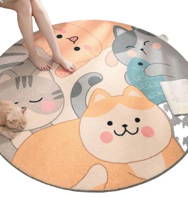 China Lovely Washable Letter Puzzle Kids Desk Holding Mats Kitchen Rug Carpet for sale