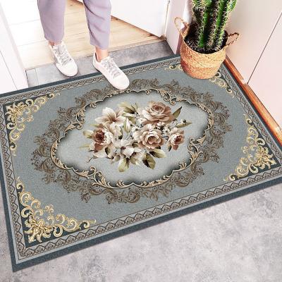 China Washable High Quality Custom Floor Printed Welcome Floor Door Mats for sale