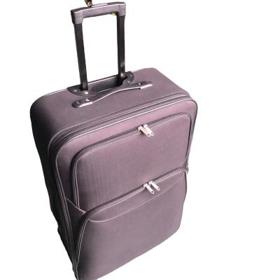 China Travel on Business or Trolley Handbag Outdoor Luggage Spinner Wheels Lightweight 600D Polyester Suitcase for sale