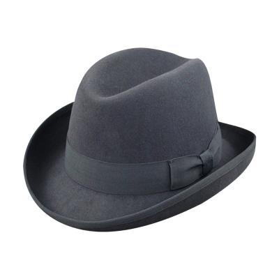 China Character LiHua Customized Soft Hat Outdoor Cap Wool Ribbon Decoration Australian Wool Felt Hat for sale