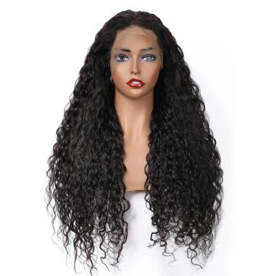 China Wholesale Curly Swiss Lace Full Lace Wig Human Hair Pre Plucked Long Virgin Brazilian Remy Hair Lace Wigs for sale