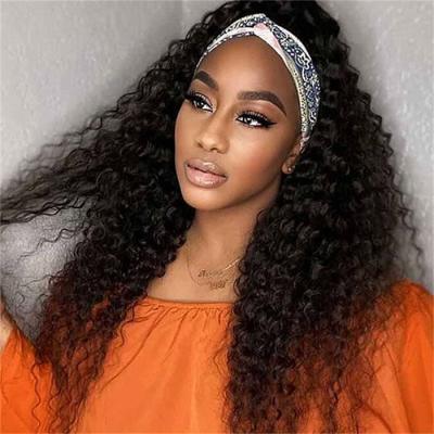 China Swiss Lace Headband Deep Curly Wigs Drop Shipping Cheap Wholesale Ready To Ship Brazilian Wholesale for sale