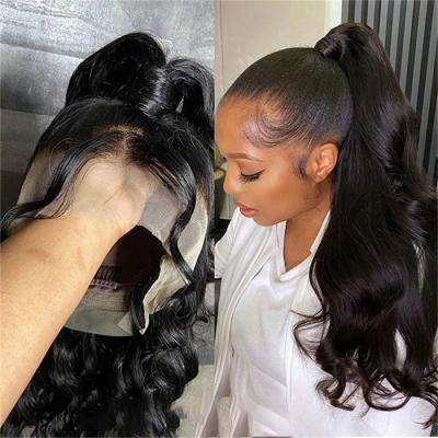 China Body Wave 360 ​​Lace Wig Factory Wholesale China Manufacture Quality Human Hair Wig Natural Hair for sale