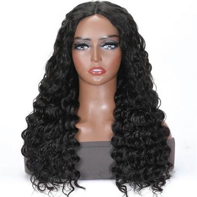 China High Quality Deep Wave Drop Shipping V Part Wig Deep Wave Hair, 100% Remy Brazilian Hot Sale Women Wigs Human Hair Wig for sale