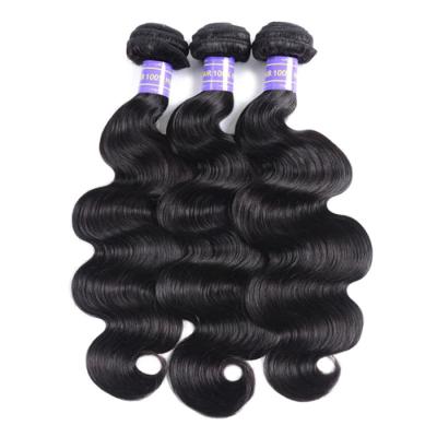 China Body Wave Indian Remy Human Hair Body Wave Hair 3 Bundles 100% Unprocessed Human Hair Weave For Black Women for sale