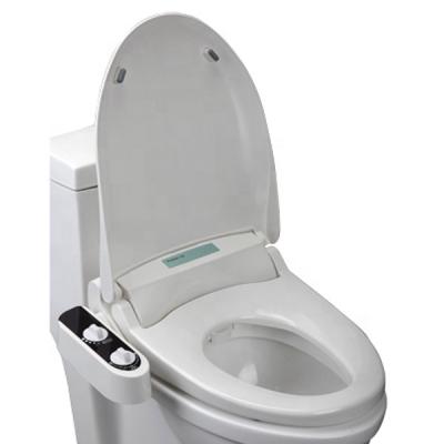 China Slow-end Toilet Seats Evson No Electricity Manual Bidet Toilet Seat With Double Spout Cold Water Spray A1 for sale