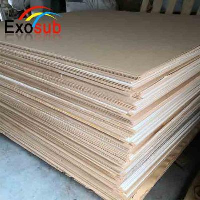 China MDF Moisture Proof Printable Blank 5mm Board For Sublimation With High Quality for sale