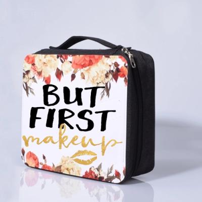 China Eco Friendly Customize Logo Fashionable Cosmetic Bags For Sublimation for sale