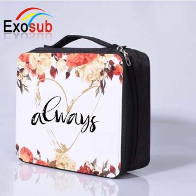 China 2020 New Arrival Eco Friendly Custom Sublimation Makeup Cosmetic Bags For Lady for sale