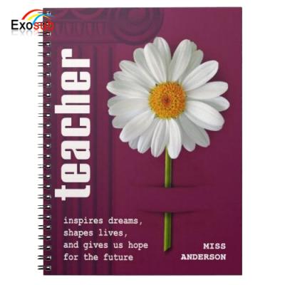 China Blank Eco - Friendly Custom Design Refillable Spiral Notebook For Sublimation for sale