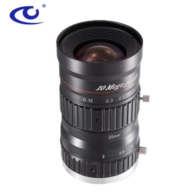 China For HC-C2520M-10MP F25mm industrial cameras computer vision dedicated f2.0-f22 4/3 industrial camera lens for sale