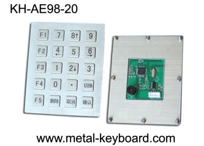 Китай Клавиатура нержавеющей стали 20 ключей промышленная с интерфейсом УСБ или ПС/2 продается