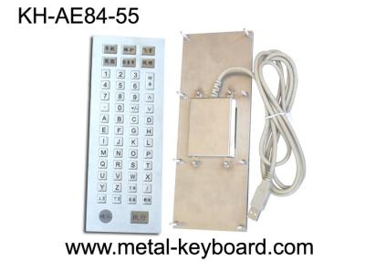 China Ruggedized 55 Schlüssel-industrielle Metalltastatur, Metallcomputer-Tastatur zu verkaufen