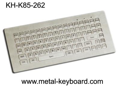 China Teclado industrial do metal de 85 chaves mini com poeira - prova, anti - corrosivo à venda