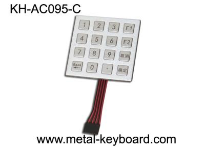 China De Matrijs van het het Roestvrije staaltoetsenbord van het Toegangsbeheersysteem 4x4, het toetsenbord van het vandaalbewijs Te koop