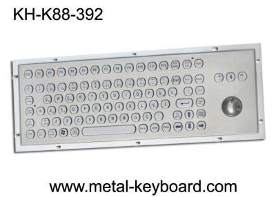 China Teclado de ordenador rugoso del metal con el Trackball 38 para el quiosco industrial del control en venta