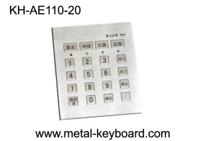 중국 20의 열쇠를 가진 파괴자 증거 스테인리스 키보드, 문 입장 키패드 판매용