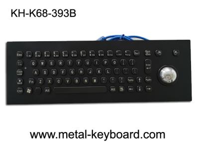 China 30min MTTR USB PS/2 Stainless Steel Keyboard With Trackball for sale