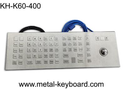 China 30min MTTR Matrix PS2  USB Trackball Keyboard 60 Keys With Numeric Keypad for sale